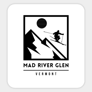 Mad River Glen ski - Vermont Sticker